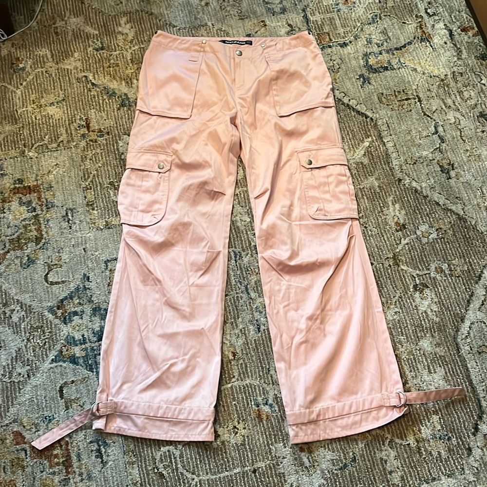 DKNY Pink Straight Leg Pants